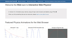 Desktop Screenshot of iwphys.org